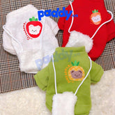 Áo Cho Chó Mèo Vải Nỉ Kèm Túi Lông - Paddy Pet Shop